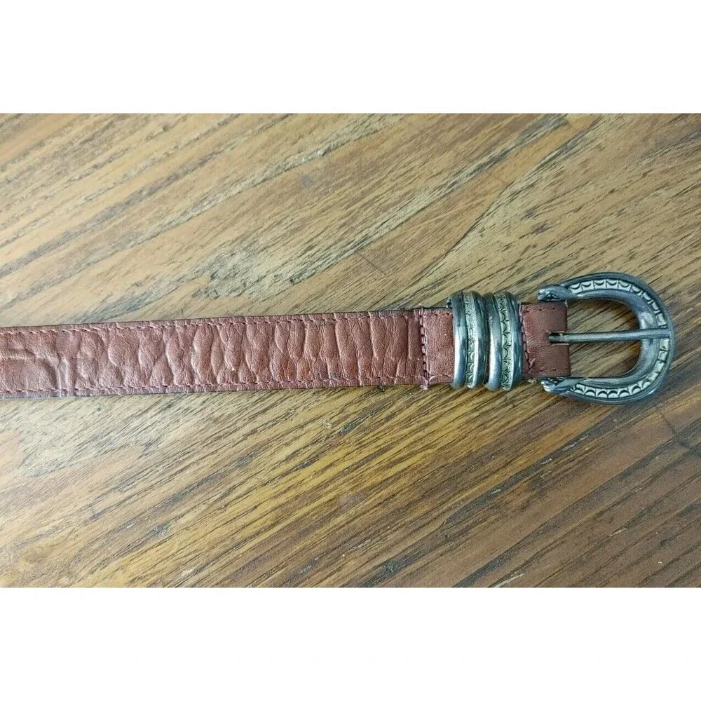 Brown Vintage Leather BELT 28-32 (36